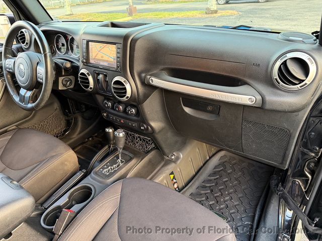 2015 Jeep Wrangler Sahara 4WD Hardtop Convertible - 22992286 - 28