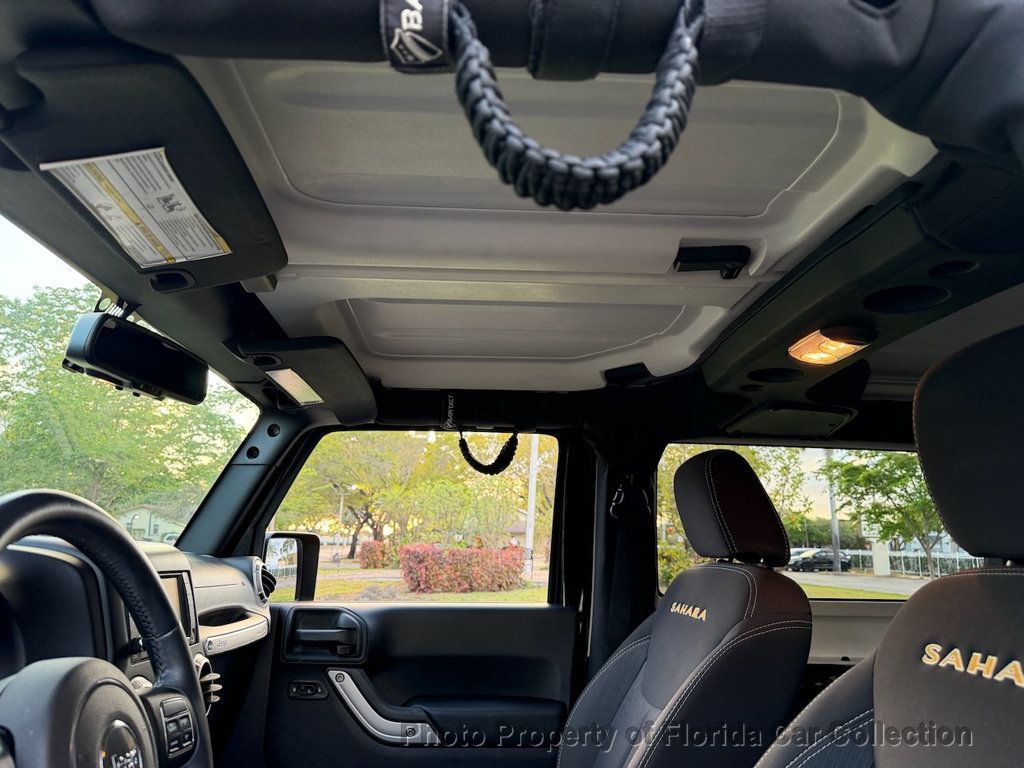 2015 Jeep Wrangler Sahara 4WD Hardtop Convertible - 22992286 - 39