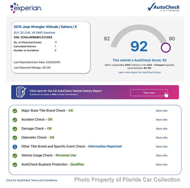 2015 Jeep Wrangler Sahara 4WD Hardtop Convertible - 22992286 - 78