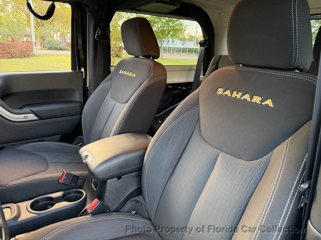 2015 Jeep Wrangler Sahara 4WD Hardtop Convertible - 22992286 - 7