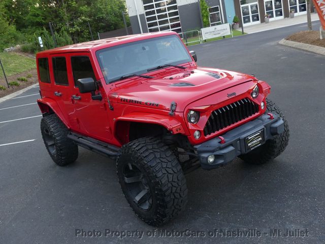 2015 Jeep Wrangler Unlimited 4WD 4dr Rubicon Hard Rock - 23022672 - 14
