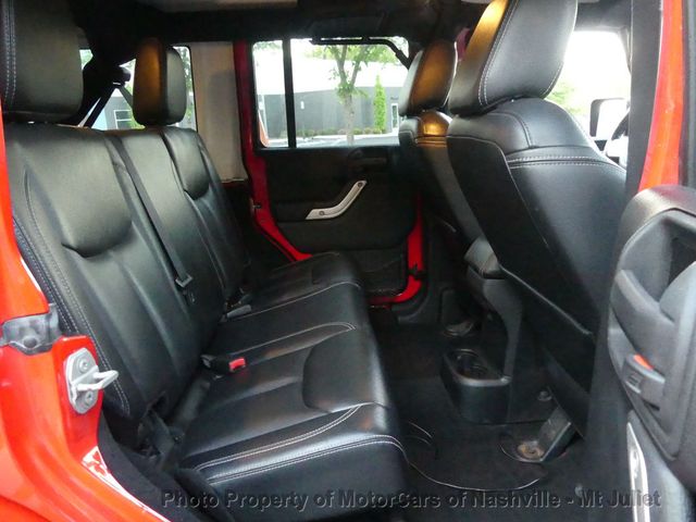 2015 Jeep Wrangler Unlimited 4WD 4dr Rubicon Hard Rock - 23022672 - 25