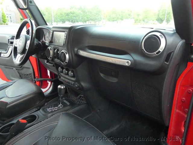 2015 Jeep Wrangler Unlimited 4WD 4dr Rubicon Hard Rock - 23022672 - 27