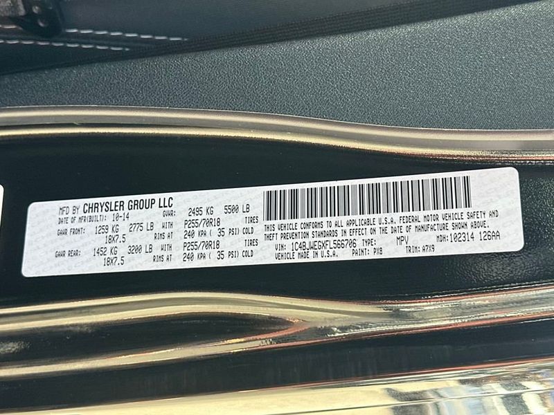 2015 Jeep Wrangler Unlimited 4WD 4dr Sahara - 22929169 - 21