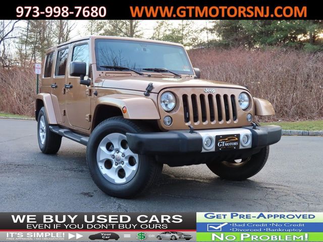 2015 Used Jeep Wrangler Unlimited 4WD 4dr Sahara at GT Motors NJ Serving  Morristown, IID 21808220