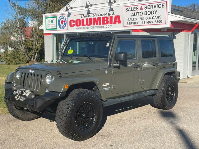 2015 Used Jeep Wrangler Unlimited 4WD 4dr Sahara at Dave Delaney's Columbia  Serving Hanover, MA, IID 21629162