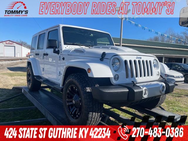 2015 Jeep Wrangler Unlimited 4WD 4dr Sahara - 22972225 - 0