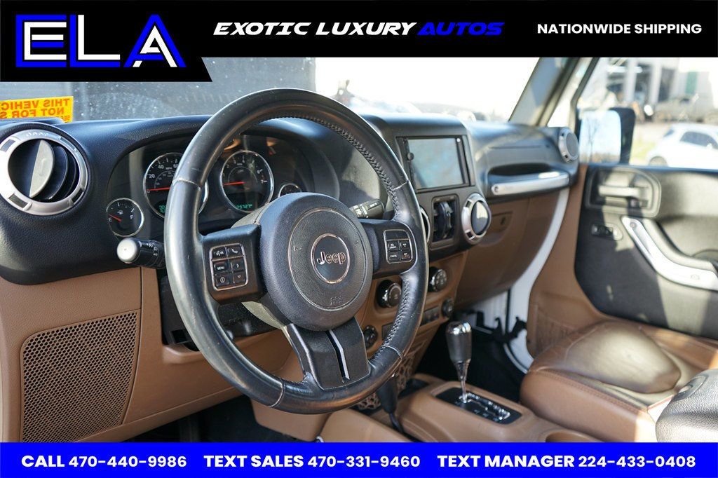 2015 Jeep Wrangler Unlimited 4WD 4dr Sahara - 22994409 - 12