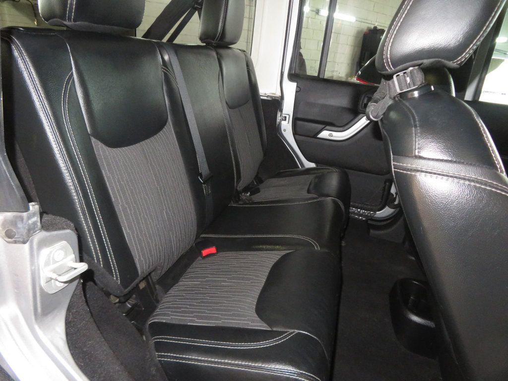 2015 Jeep Wrangler Unlimited EXTRA CLEAN FREEDOM EDITION JEEP WRANGLER LEATHER HARDTOP LIFTED - 22977961 - 27