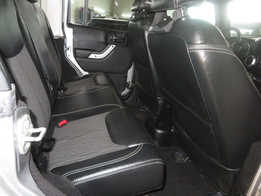 2015 Jeep Wrangler Unlimited EXTRA CLEAN FREEDOM EDITION JEEP WRANGLER LEATHER HARDTOP LIFTED - 22977961 - 28