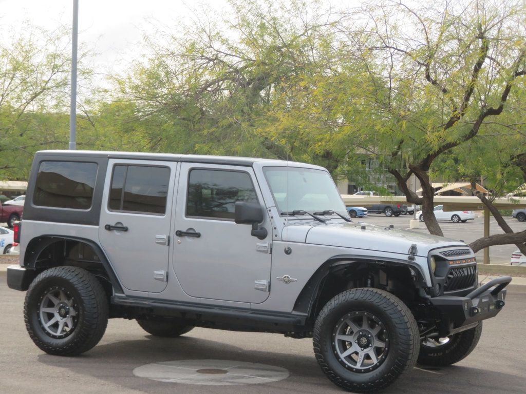 2015 Jeep Wrangler Unlimited EXTRA CLEAN FREEDOM EDITION JEEP WRANGLER LEATHER HARDTOP LIFTED - 22977961 - 3