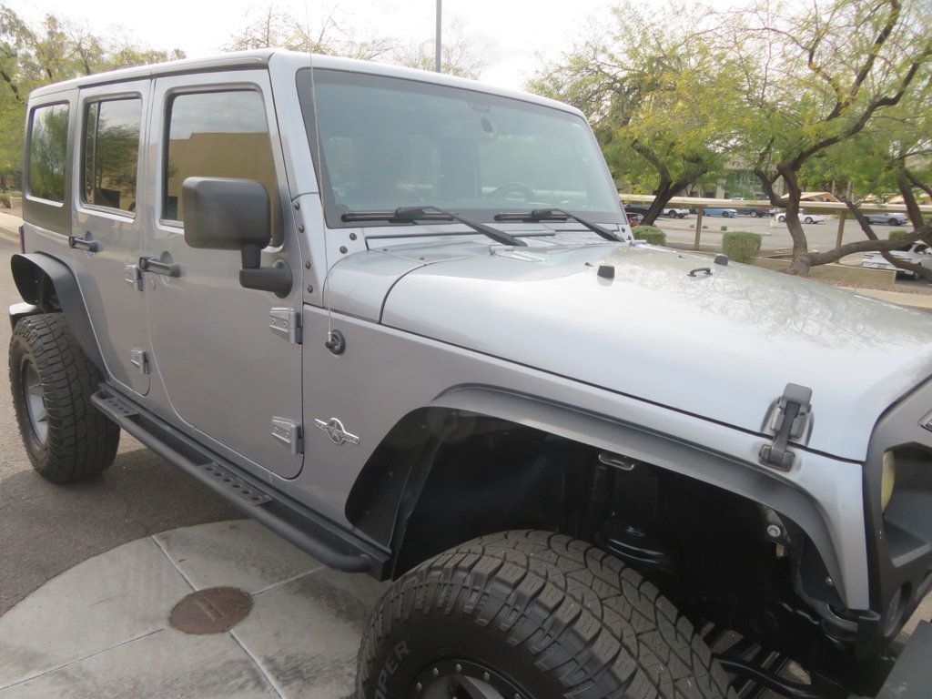 2015 Jeep Wrangler Unlimited EXTRA CLEAN FREEDOM EDITION JEEP WRANGLER LEATHER HARDTOP LIFTED - 22977961 - 8