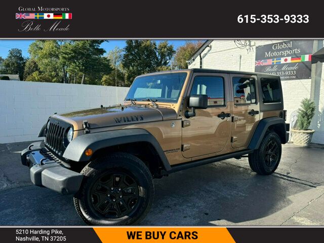 2015 Jeep Wrangler Unlimited LocalTrade/Willy'sWheeler/PowerConvenienceGroup/SiriusXM - 22641394 - 0