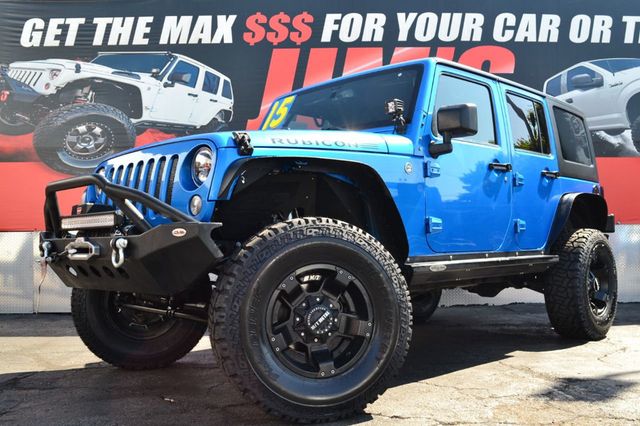 15 Used Jeep Wrangler Unlimited Rubicon 4x4 17 M T Wheels At Jim S Auto Sales Serving Harbor City Ca Iid