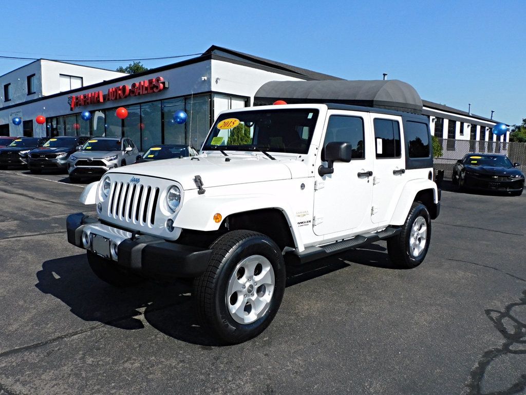 2015 Jeep Wrangler Unlimited Sahara 4x4 - 22543462 - 1