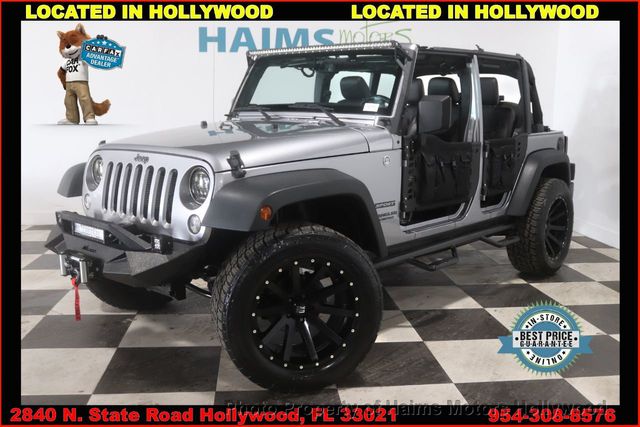 2015 Used Jeep Wrangler Unlimited Sport at Haims Motors Serving Fort  Lauderdale, Hollywood, Miami, FL, IID 21733401