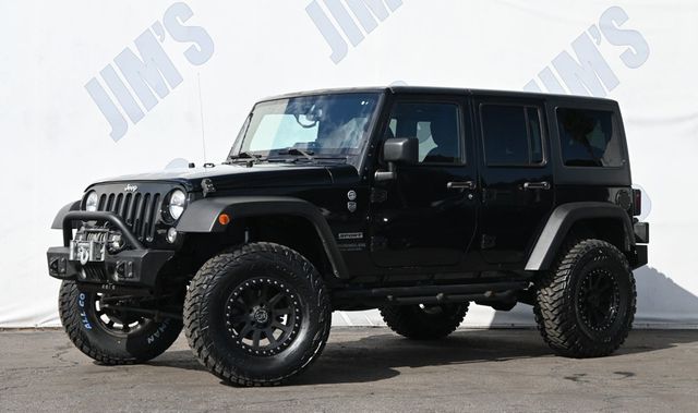 2015 Jeep Wrangler Unlimited Sport 17" Black Rhino Wheels 35" IRONMAN M/T Tires - 22934901 - 0