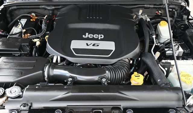 2015 Jeep Wrangler Unlimited Sport 17" Black Rhino Wheels 35" IRONMAN M/T Tires - 22934901 - 14