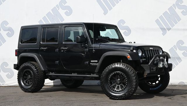 2015 Jeep Wrangler Unlimited Sport 17" Black Rhino Wheels 35" IRONMAN M/T Tires - 22934901 - 2