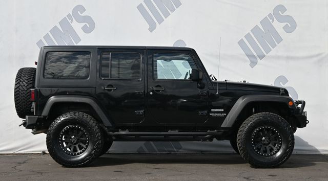 2015 Jeep Wrangler Unlimited Sport 17" Black Rhino Wheels 35" IRONMAN M/T Tires - 22934901 - 3