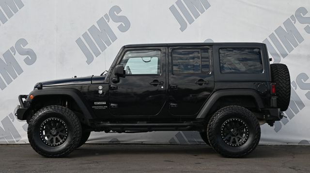 2015 Jeep Wrangler Unlimited Sport 17" Black Rhino Wheels 35" IRONMAN M/T Tires - 22934901 - 5