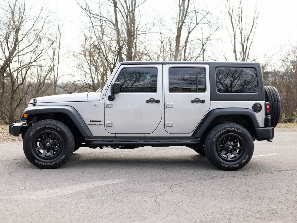 2015 Jeep Wrangler Unlimited Sport, Black Three Piece Hard Top, 4x4 - 22973169 - 3