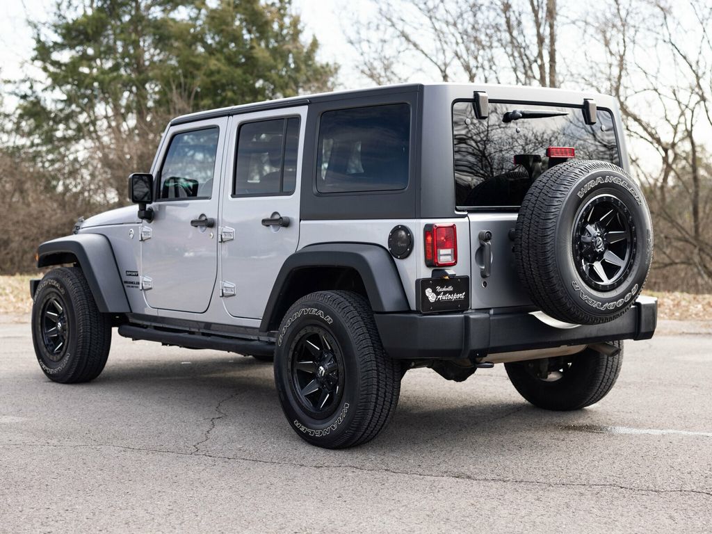 2015 Jeep Wrangler Unlimited Sport, Black Three Piece Hard Top, 4x4 - 22973169 - 5