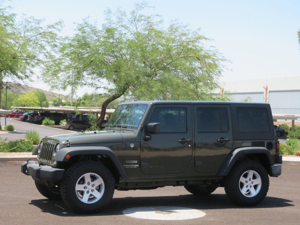 2015 Jeep Wrangler Unlimited SPORT HARDTOP 4X4 JEEP WRANGLER EXTRA CLEAN 1OWNER AZ TRUCK  - 22520947 - 0