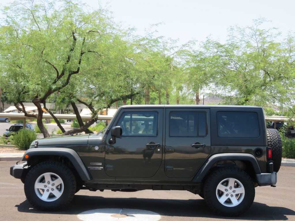 2015 Jeep Wrangler Unlimited SPORT HARDTOP 4X4 JEEP WRANGLER EXTRA CLEAN 1OWNER AZ TRUCK  - 22520947 - 1