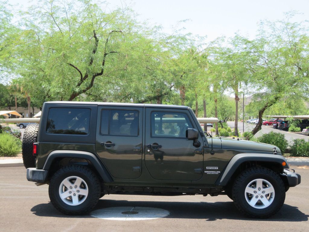 2015 Jeep Wrangler Unlimited SPORT HARDTOP 4X4 JEEP WRANGLER EXTRA CLEAN 1OWNER AZ TRUCK  - 22520947 - 2