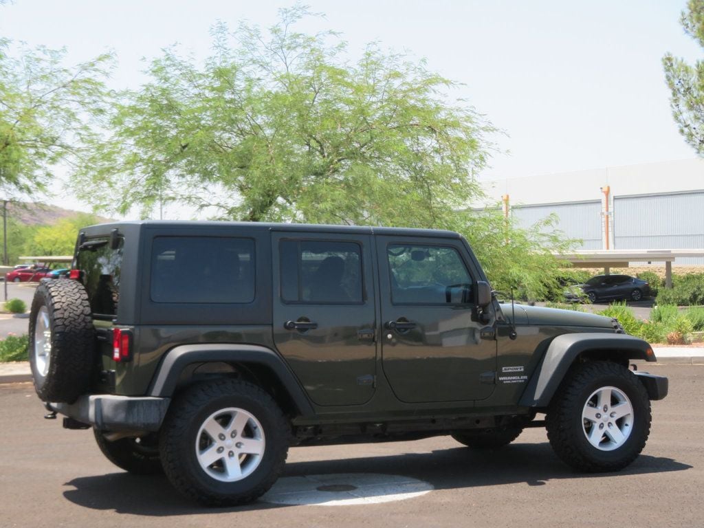 2015 Jeep Wrangler Unlimited SPORT HARDTOP 4X4 JEEP WRANGLER EXTRA CLEAN 1OWNER AZ TRUCK  - 22520947 - 5