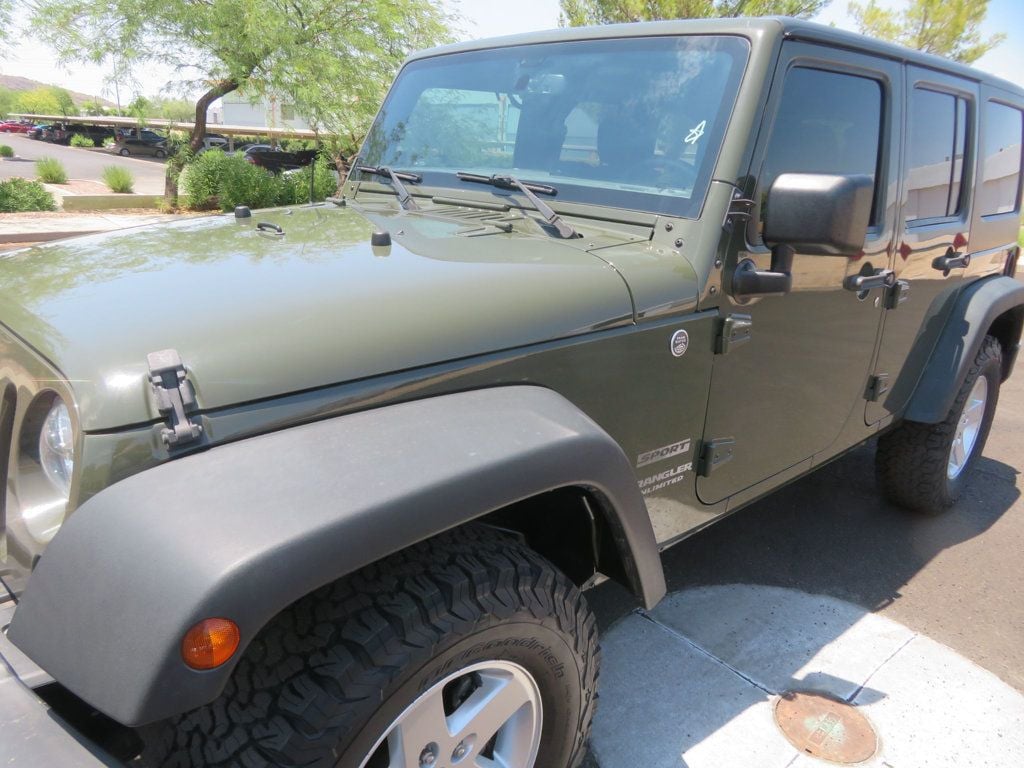 2015 Jeep Wrangler Unlimited SPORT HARDTOP 4X4 JEEP WRANGLER EXTRA CLEAN 1OWNER AZ TRUCK  - 22520947 - 7