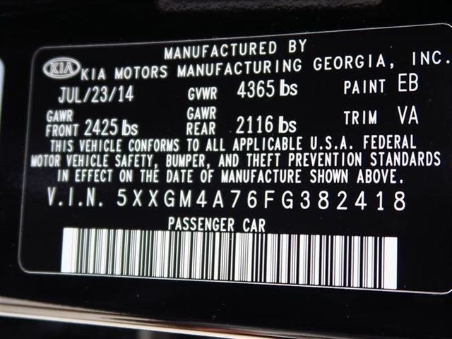 2015 Kia Optima 4dr Sedan LX - 17003306 - 31