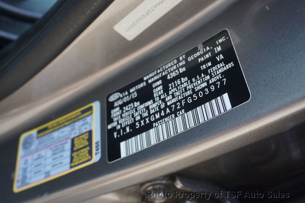 2015 Kia Optima 4dr Sedan LX - 23058361 - 21