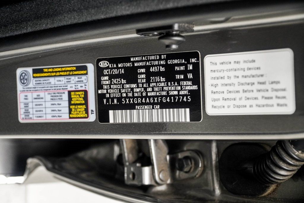 2015 Kia Optima Turbo photo 42