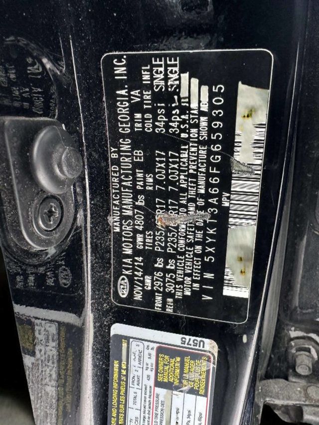 2015 Kia Sorento 2WD 4dr I4 LX - 22965525 - 34