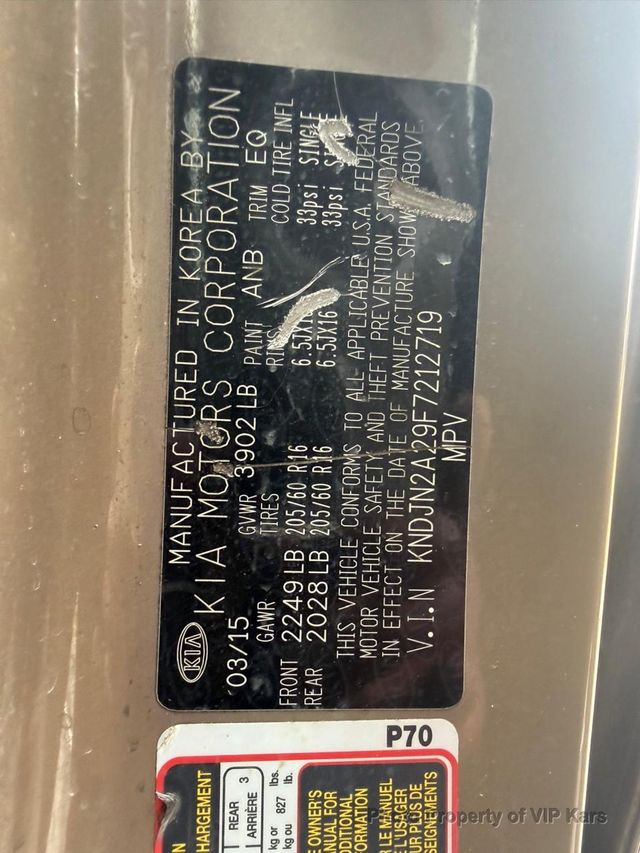 2015 Kia Soul 5dr Wagon Automatic - 22948585 - 22