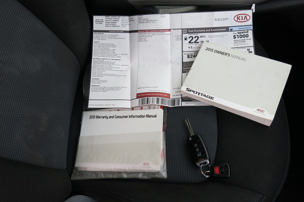 2015 Kia Sportage AWD 4dr LX - 22941682 - 73