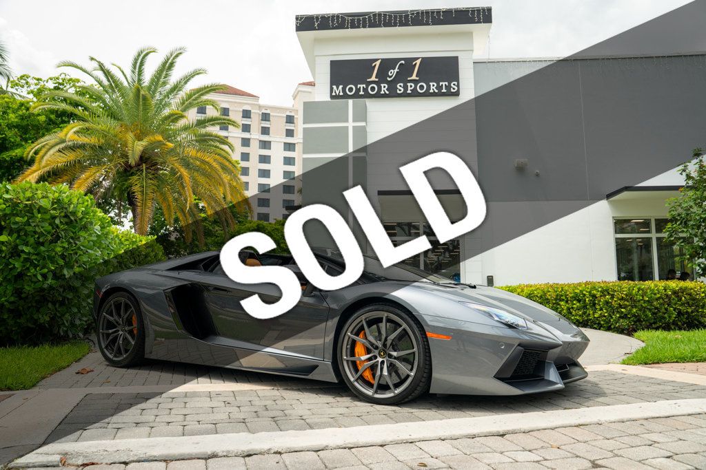 2015 Lamborghini Aventador 2dr Convertible - 22909968 - 0