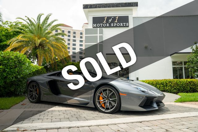 2015 Lamborghini Aventador 2dr Convertible - 22909968 - 0