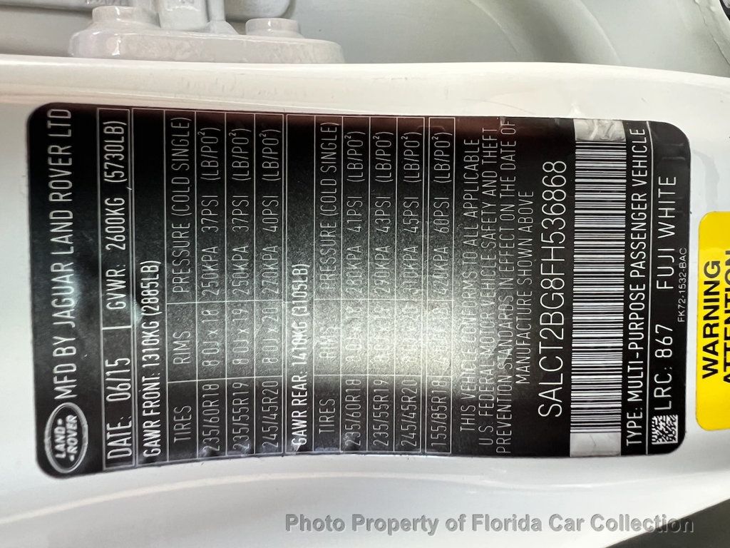 2015 Land Rover Discovery Sport HSE LUX AWD Black Design 3rd Row - 22927661 - 89