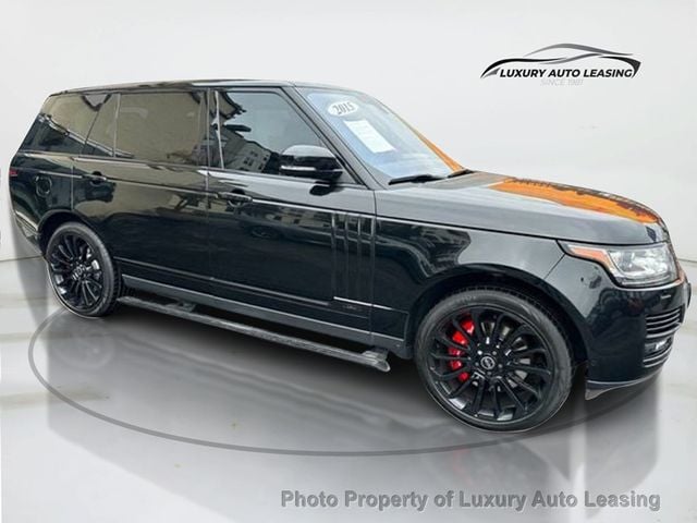 2015 Land Rover Range Rover 4WD 4dr Autobiography Black LWB - 22583266 - 0