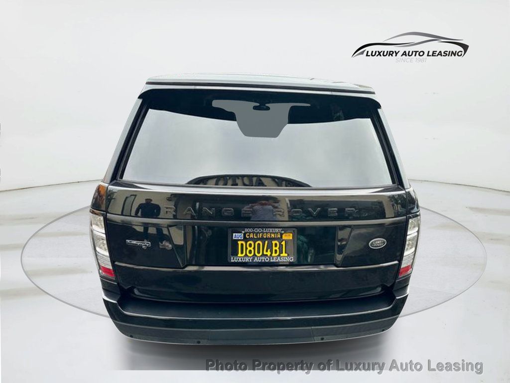 2015 Land Rover Range Rover Autobiography Black photo 10