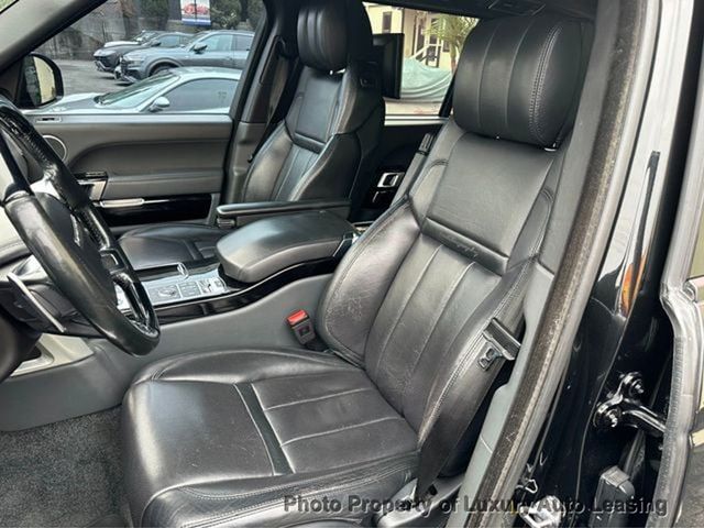2015 Land Rover Range Rover 4WD 4dr Autobiography Black LWB - 22583266 - 28
