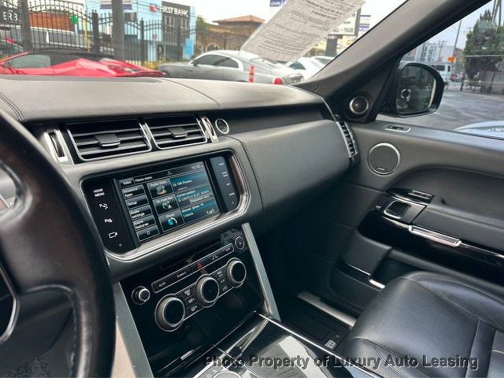 2015 Land Rover Range Rover Autobiography Black photo 31