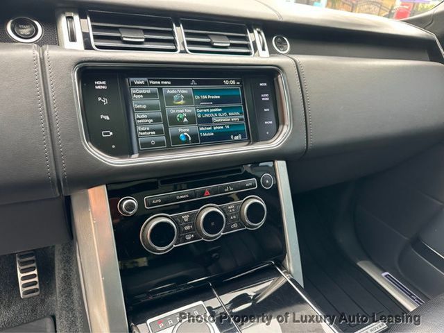 2015 Land Rover Range Rover 4WD 4dr Autobiography Black LWB - 22583266 - 34