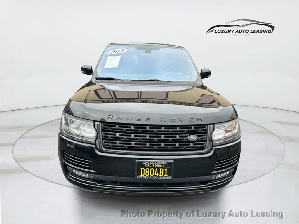 2015 Land Rover Range Rover Autobiography Black photo 6