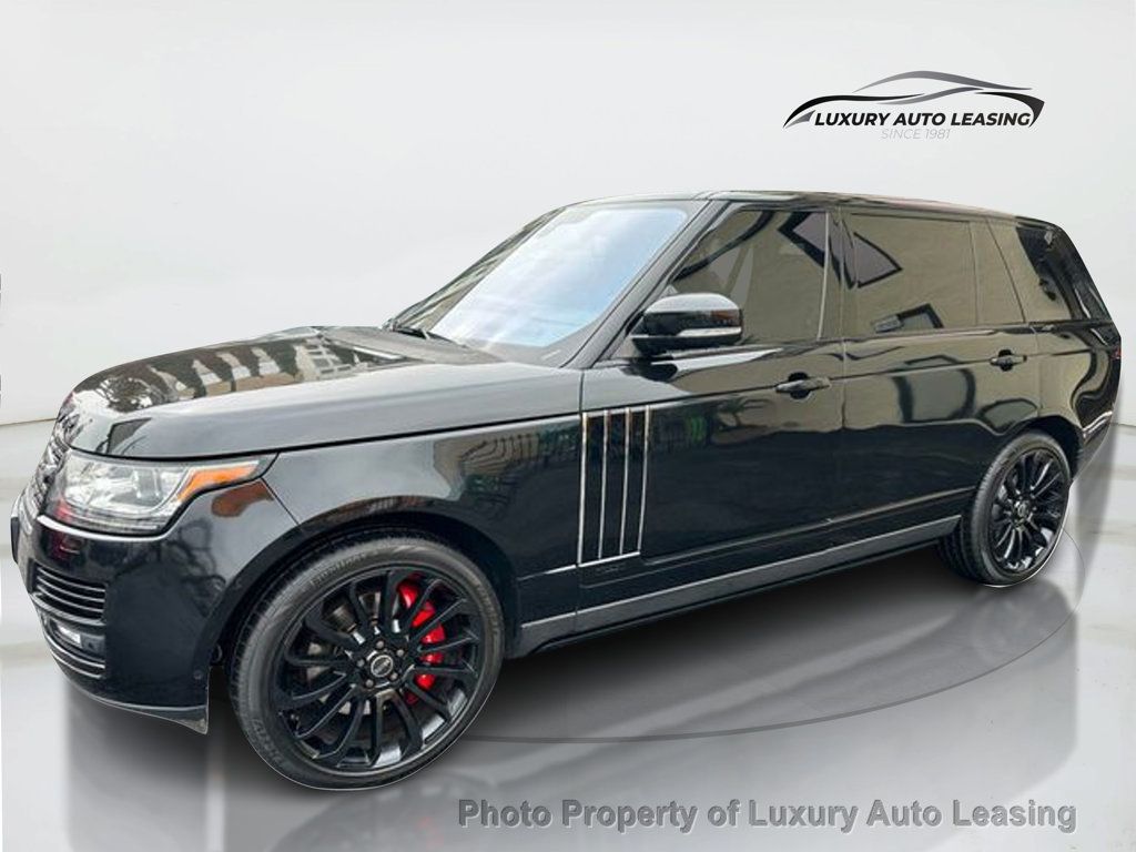 2015 Land Rover Range Rover Autobiography Black photo 7