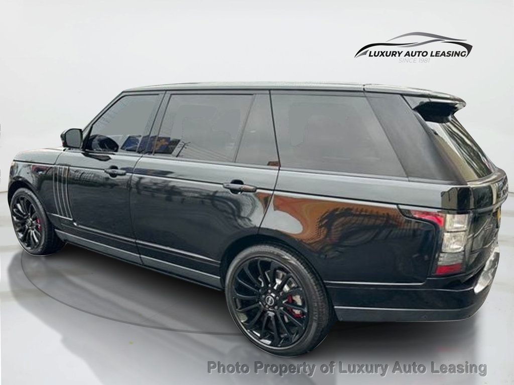 2015 Land Rover Range Rover Autobiography Black photo 9