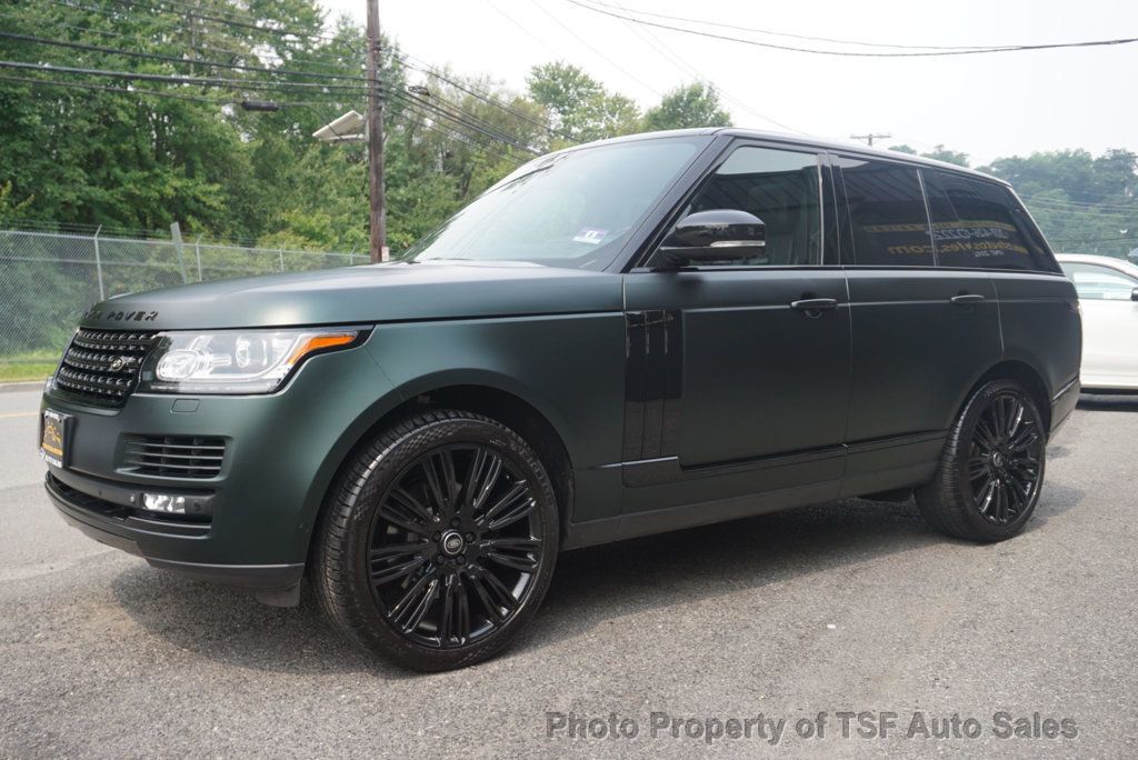 2015 Land Rover Range Rover 4WD 4dr HSE WRAPPED MATTE GREEN MERIDIAN SOUND 360 CAMERAS NAVI - 22896172 - 2